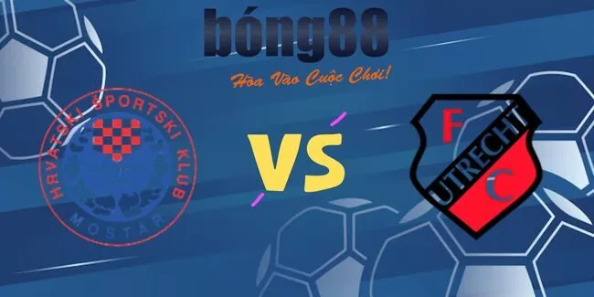 Soi kèo siêu chuẩn Zrinjski Mostar vs FC Utrecht – 01h00 ngày 22/08