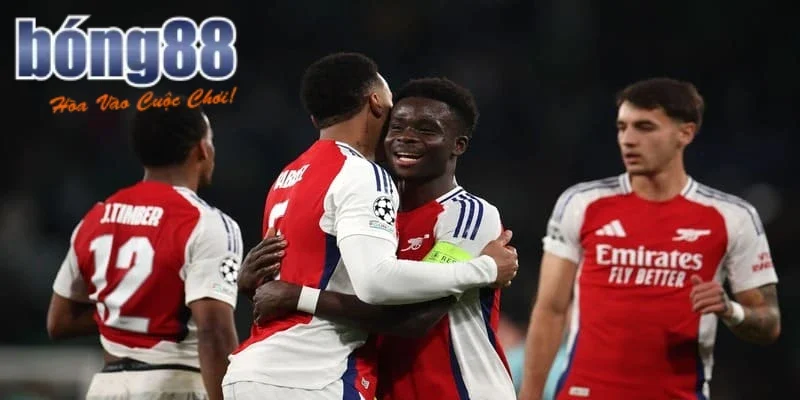 Tham gia kèo cược uy tín trận Arsenal vs Nottingham Forest tại Bong88