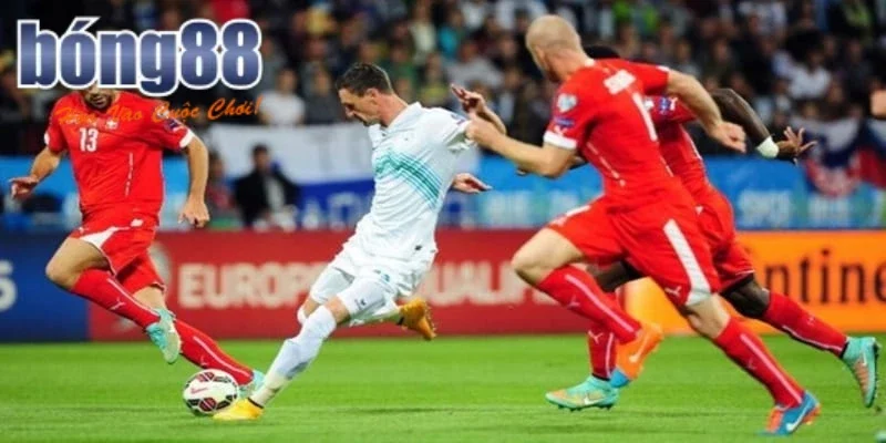 Đội hình dự kiến ra sân của trận Thụy Sĩ vs Slovenia